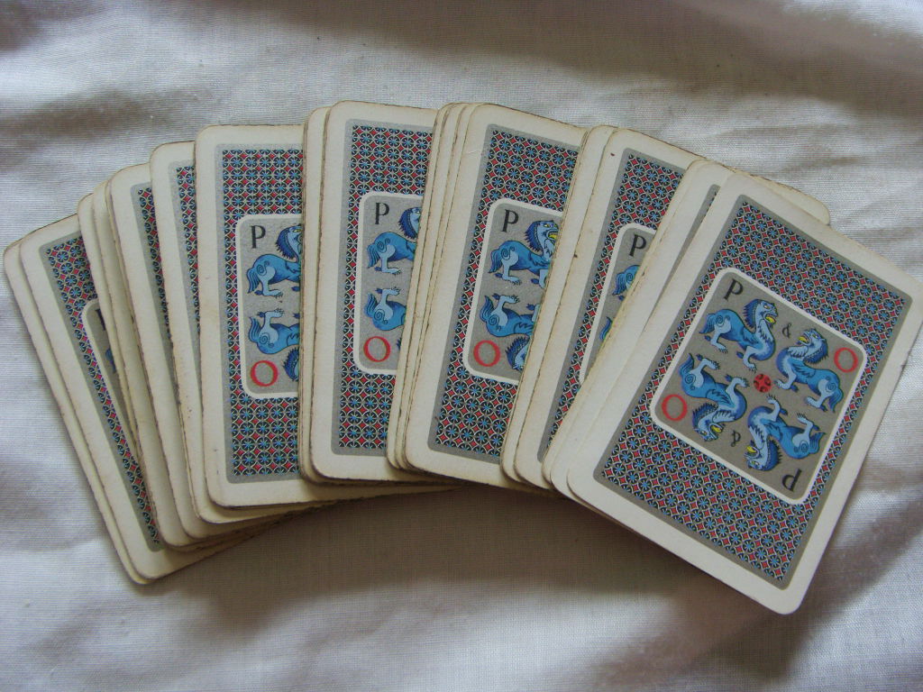 SET OF VERY EARLY P&O SOUVENIR PLAYING CARDS